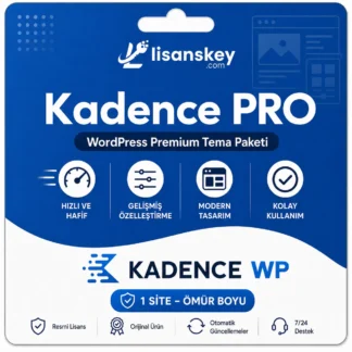 Kadence Pro WordPress tema lisansı ürün görseli, hızlı, profesyonel ve WooCommerce uyumlu WordPress tema paketi